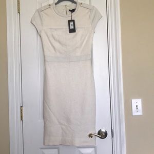 Cream Armani Exchange dress NWT